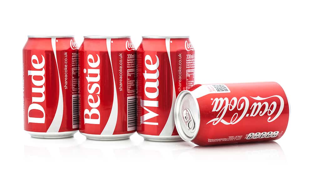 coke can drink labels