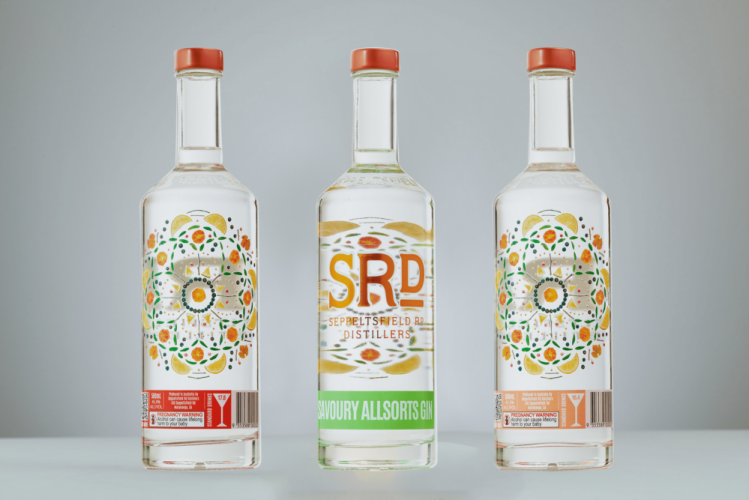 three Flexible beverage packaging