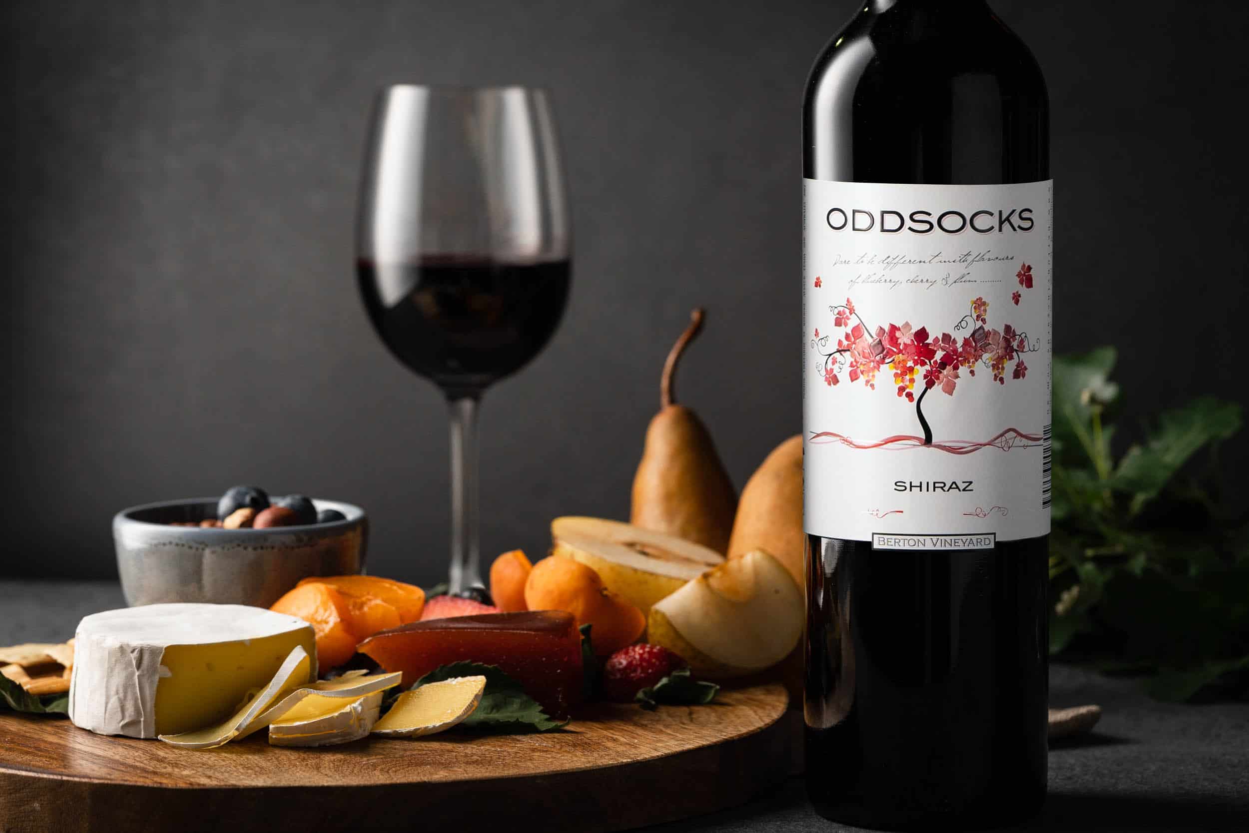 Wine label Berton's Vineyard Oddsocks
